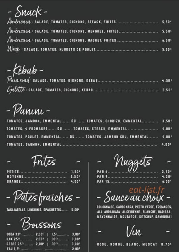 La Vespa — carte page 4