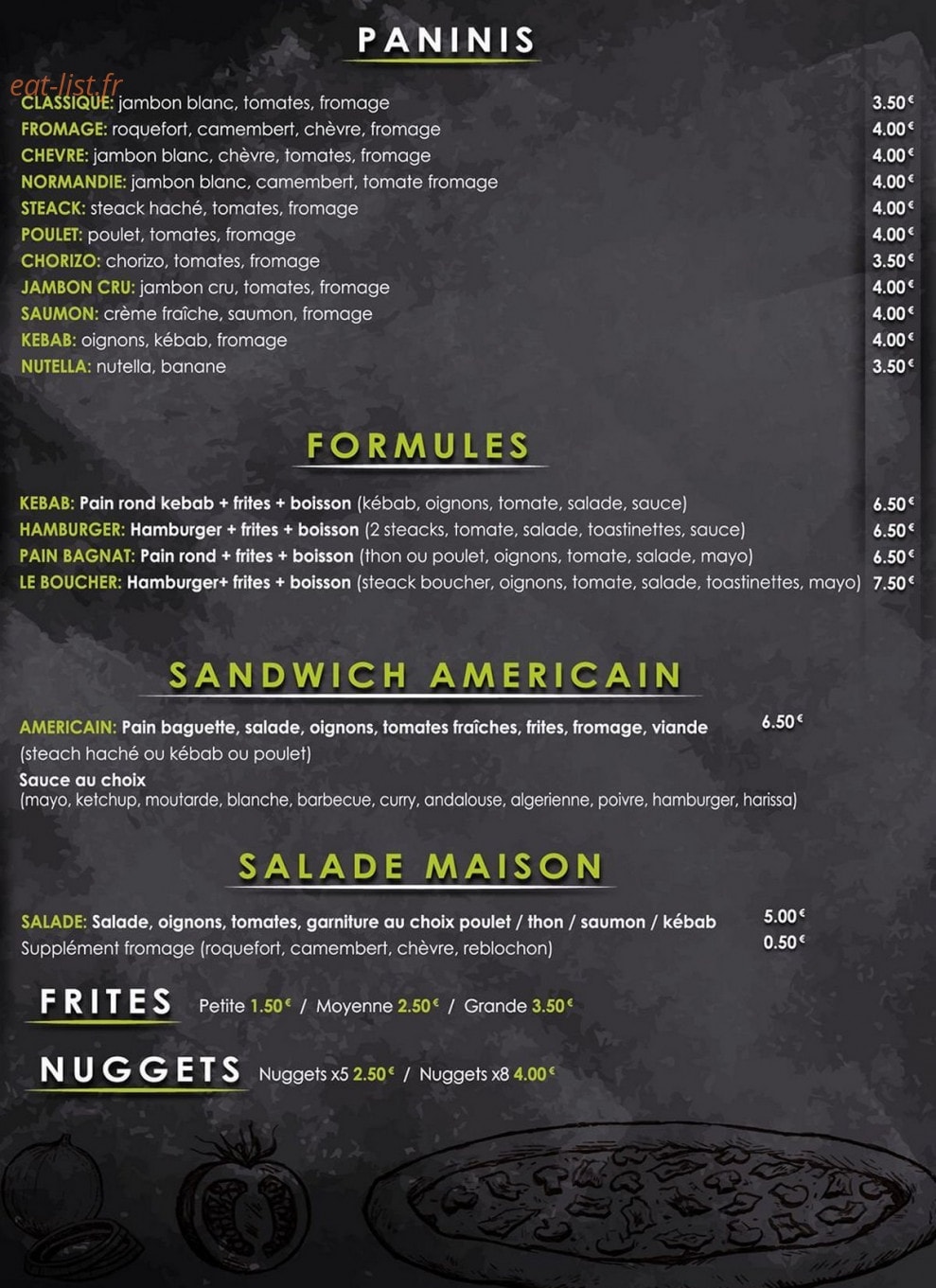 Pizza Anton — carte page 2