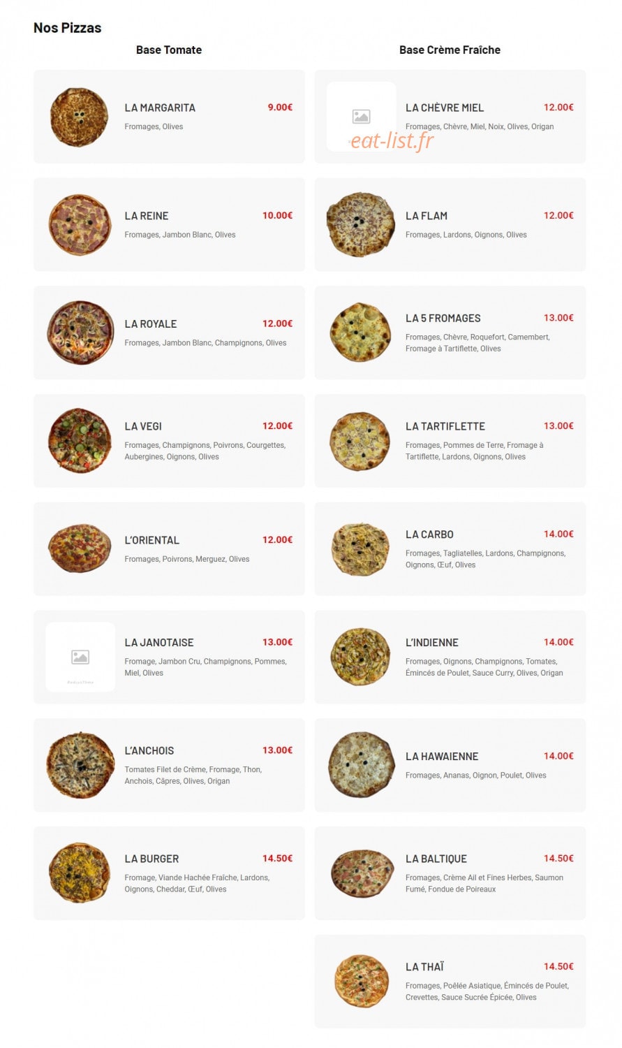 Chilas Regal — carte page 1