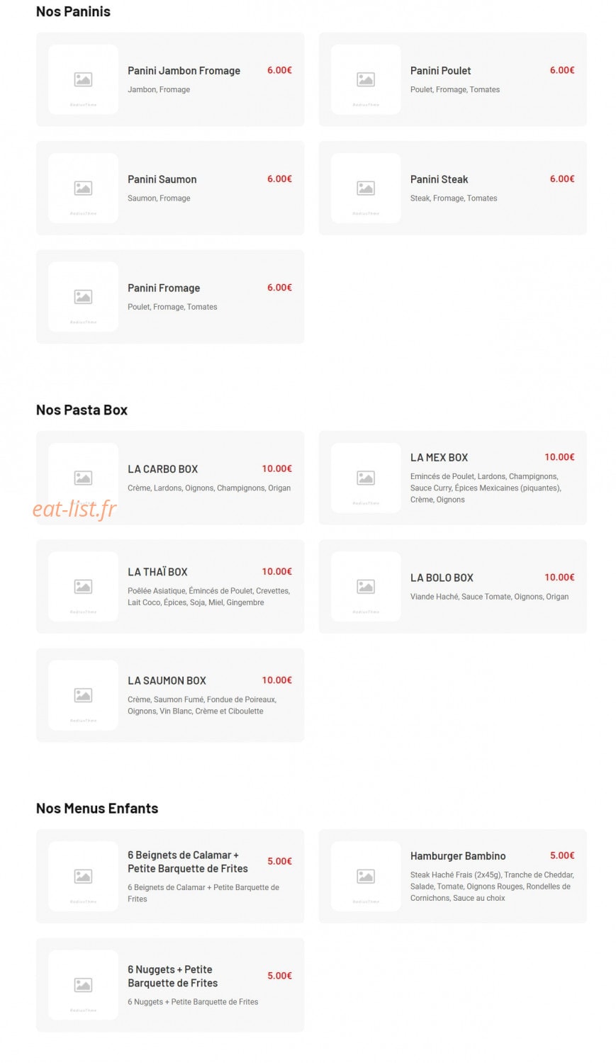 Chilas Regal — carte page 2