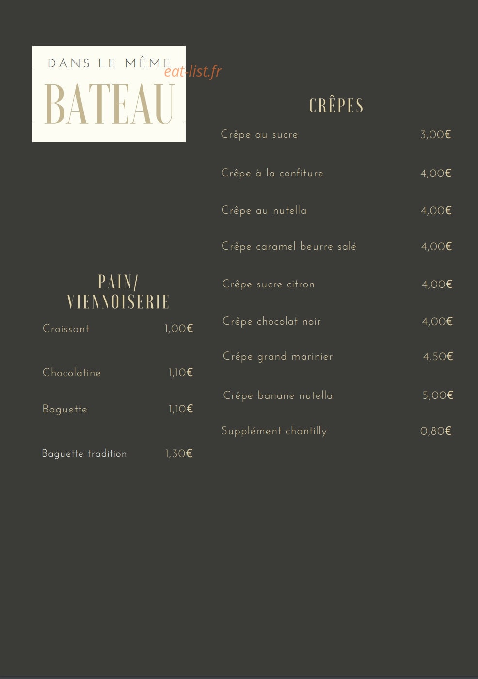Dans le même bateau — carte page 5