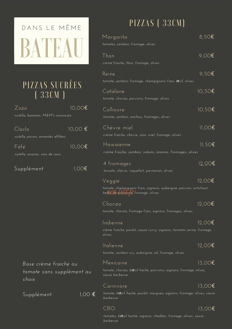 Dans le même bateau — carte page 1