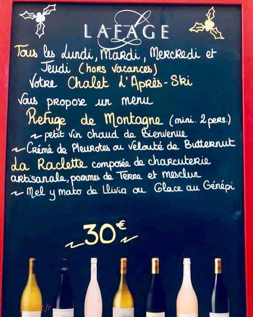 L'après Ski — carte page 2
