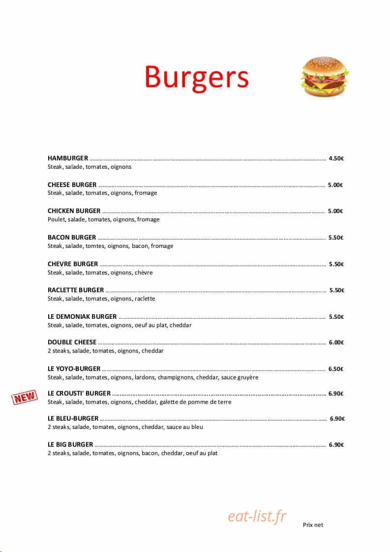 L'Oasis — carte page 5