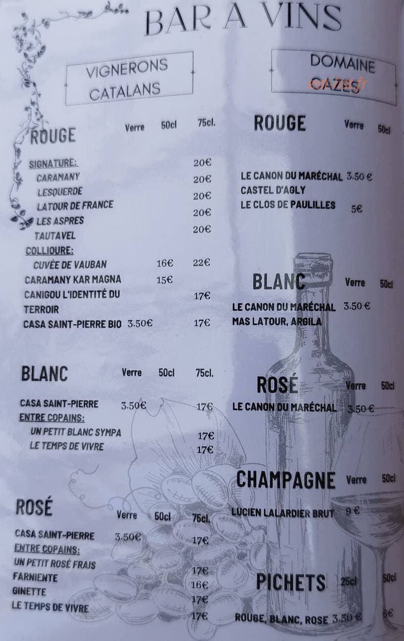 La guinguette de l'ile — carte page 6
