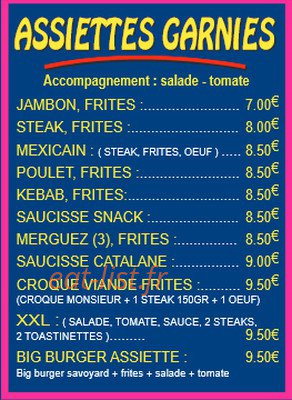 Pizza Tic Tac — carte page 2