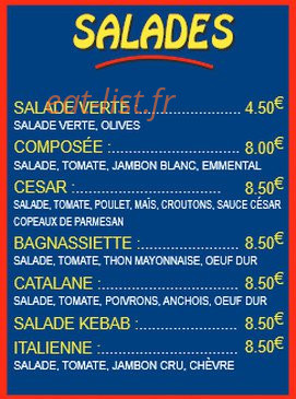 Pizza Tic Tac — carte page 9