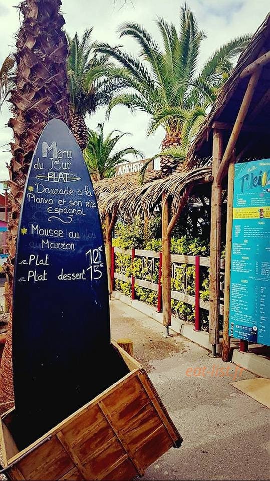 Tiki Surf Bar Restaurant — carte page 1