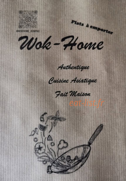 Wok Home — carte page 1