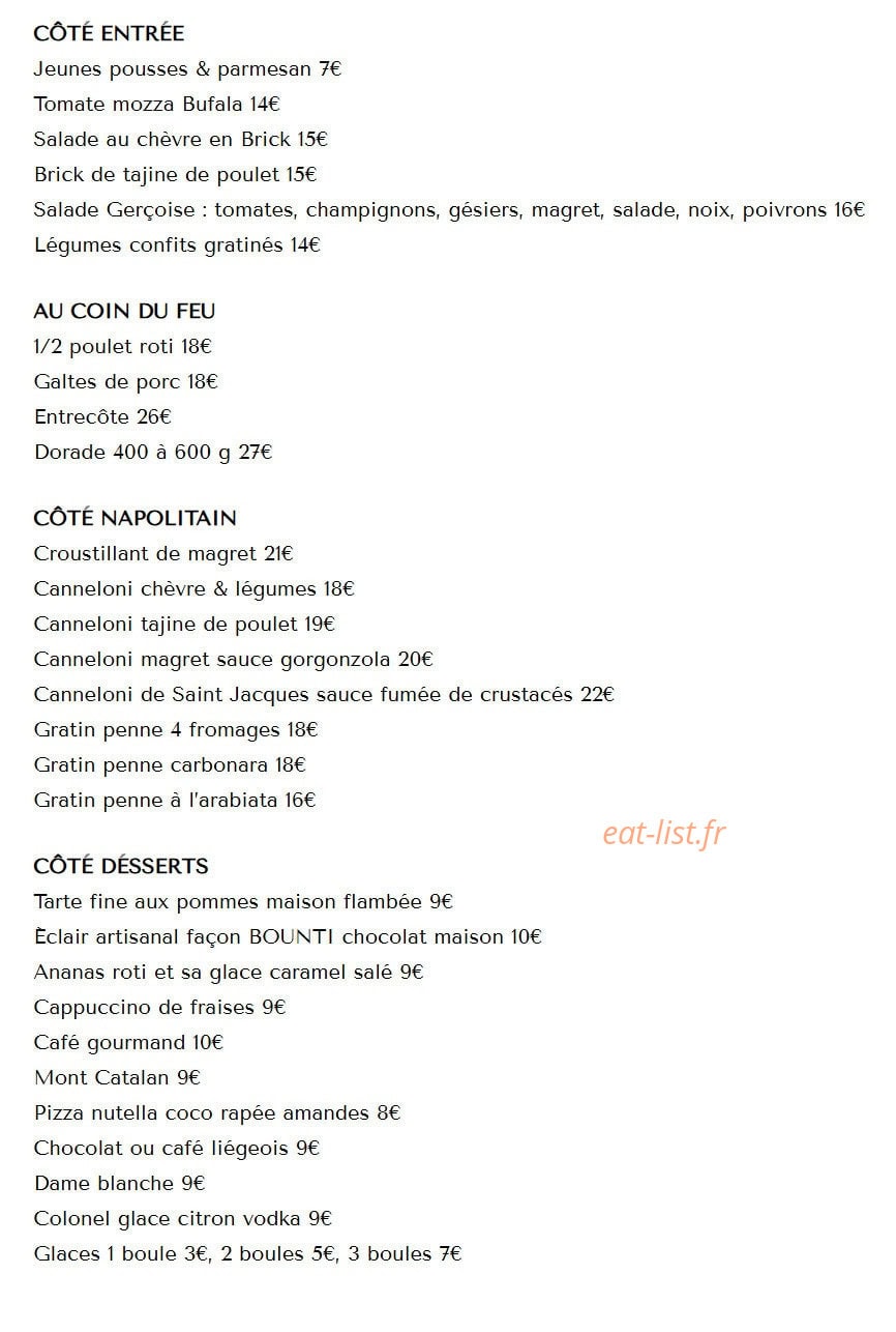 Casa Boem — carte page 2