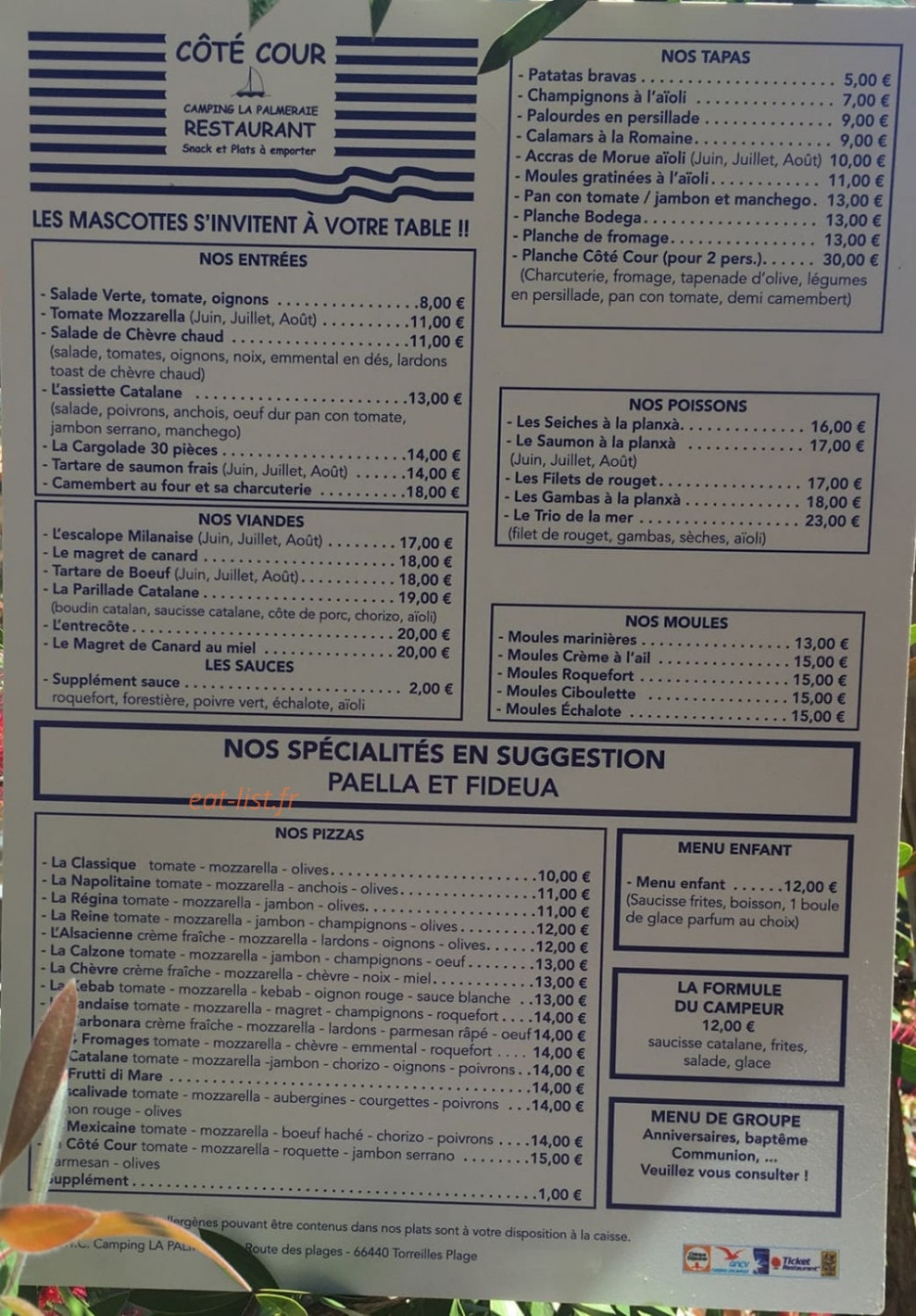 Côté Cour — carte page 1