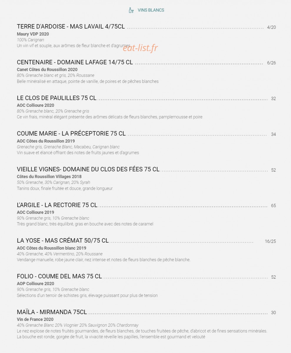 Le Maya Club — carte page 5