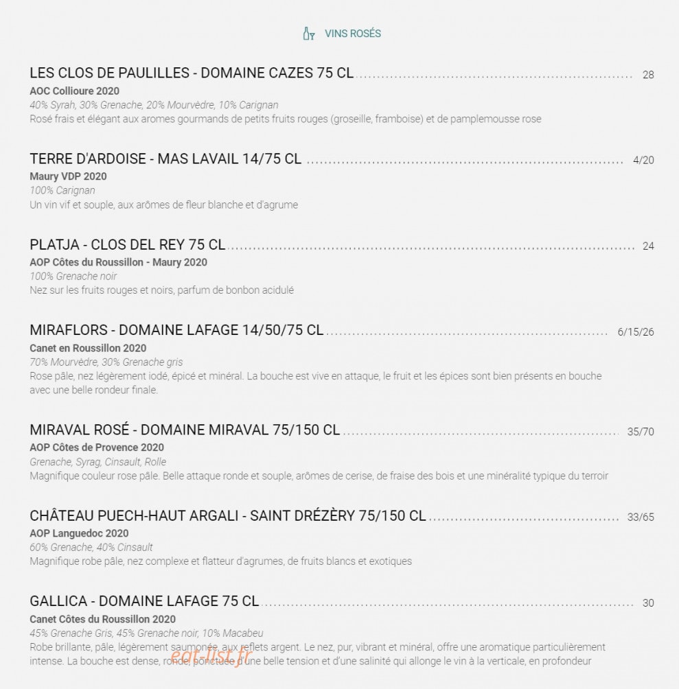 Le Maya Club — carte page 6