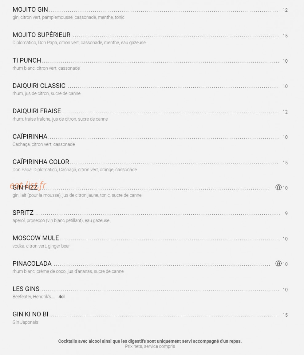 Le Maya Club — carte page 2