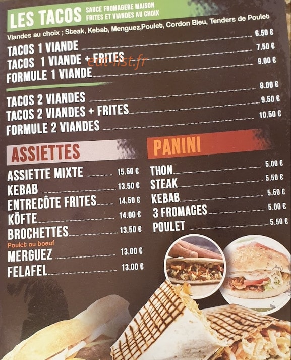 O' kebab — carte page 2