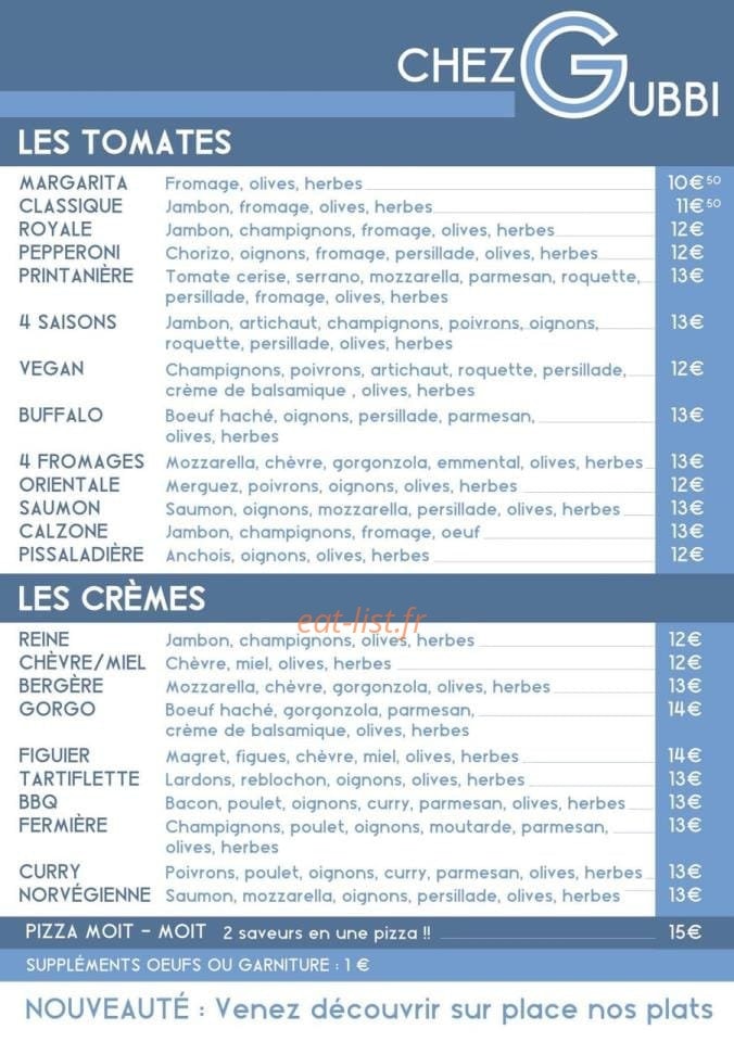 Chez gubbi — carte page 2