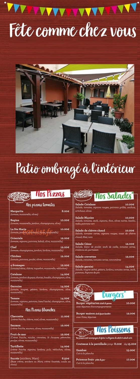 Fête comme chez vous — carte page 1