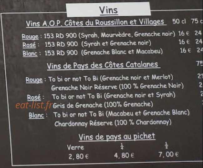 Kuta Café — carte page 7