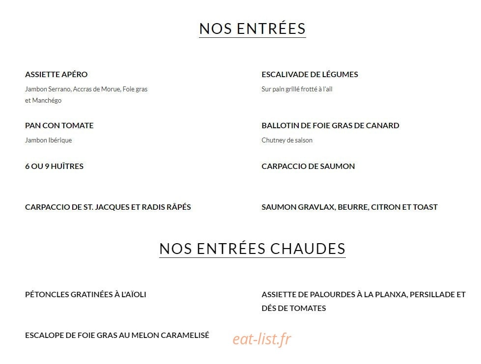L'Entrevue — carte page 1