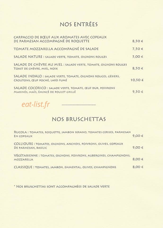 L'Indalo — carte page 2