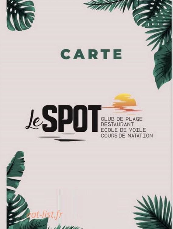 Le Spot — carte page 1