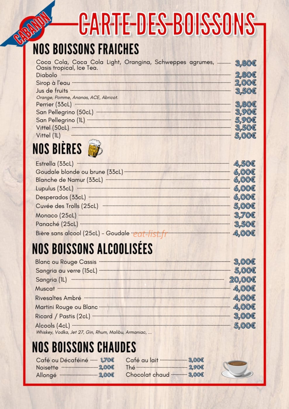 Ô Cabanon — carte page 3
