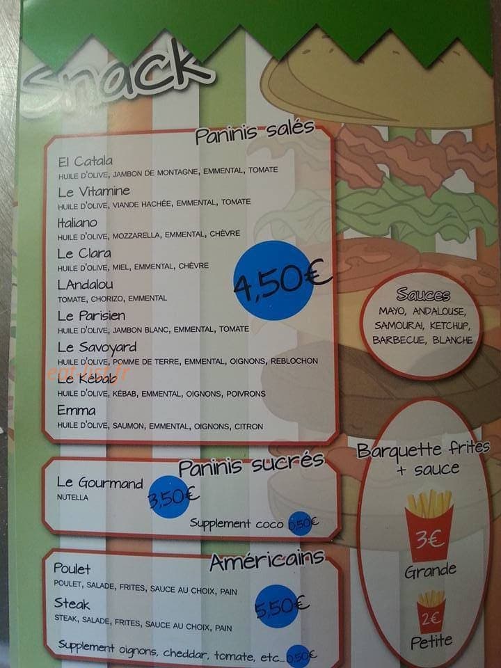 Pizza Ferrer — carte page 4