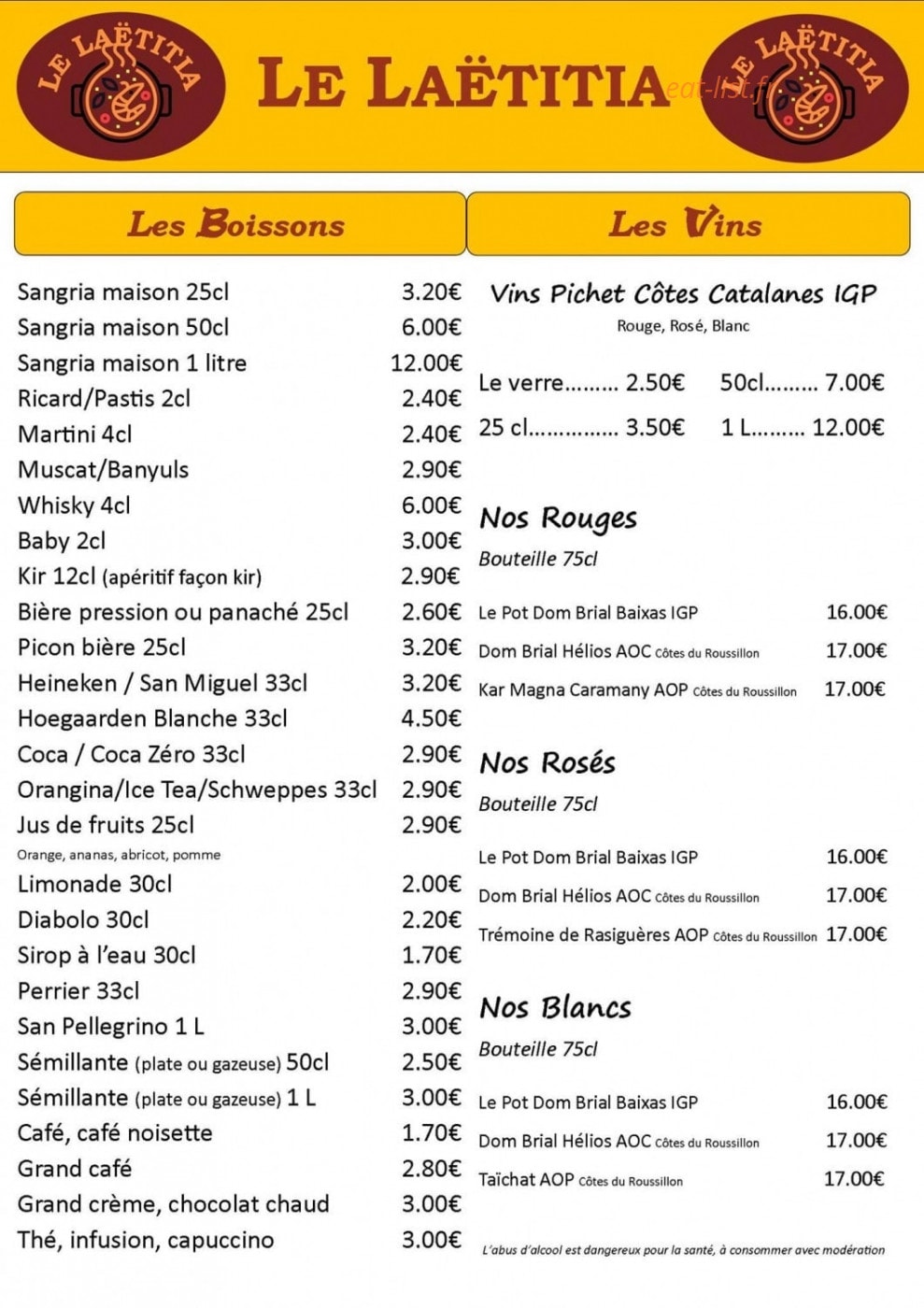 Le Laëtitia — carte page 2