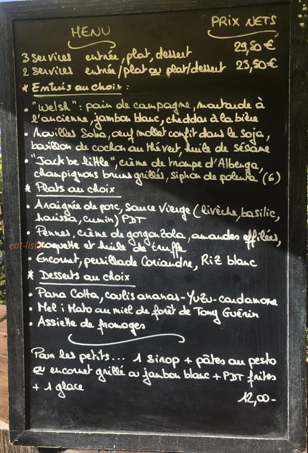 Le Clan by des gouts et des couleurs — carte page 1