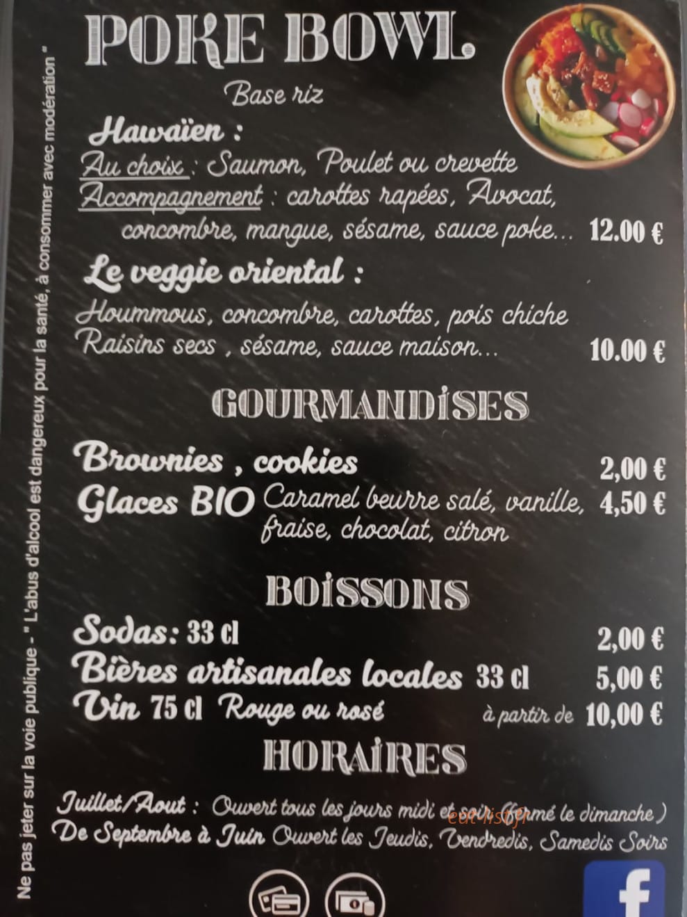 Pizz'Eus — carte page 3