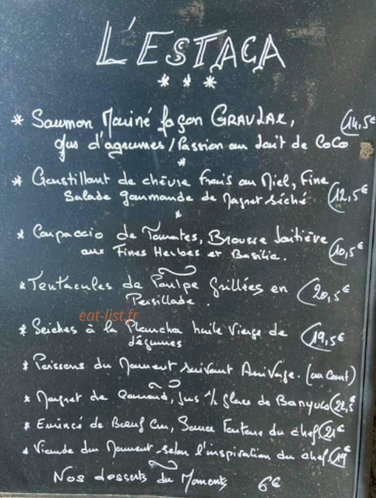 L'estaca — carte page 1