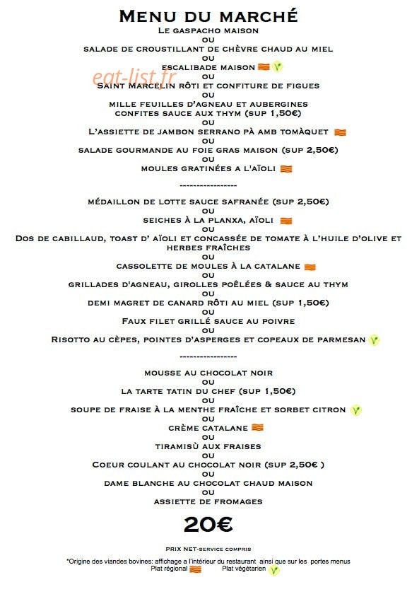 Le cafe de la paix — carte page 4