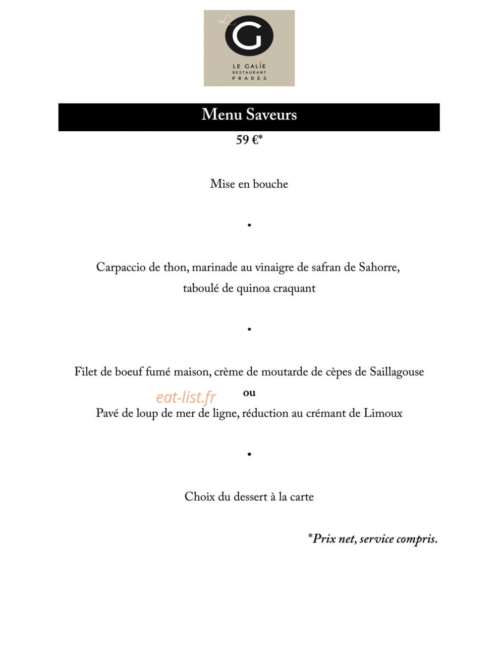 Le Galie — carte page 4