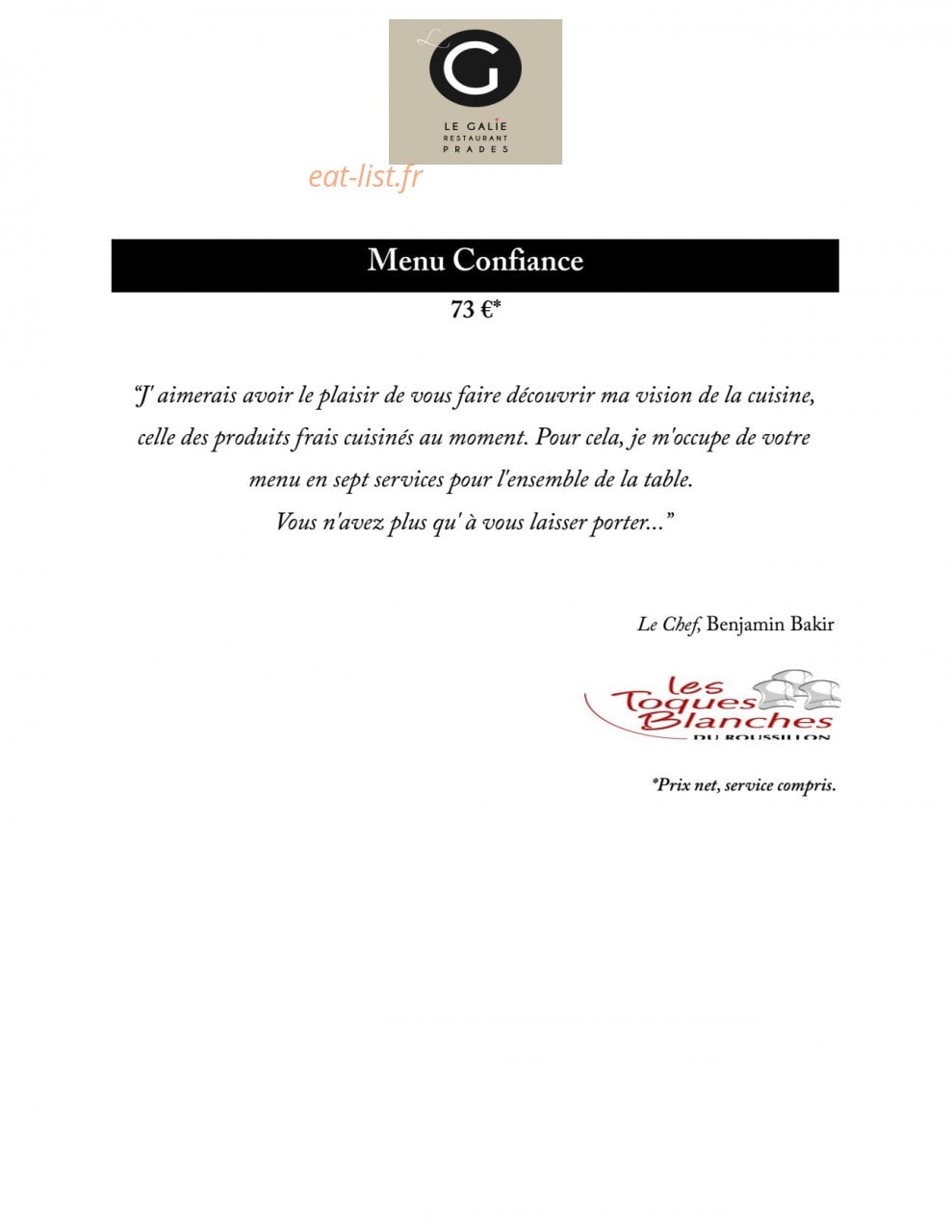Le Galie — carte page 3
