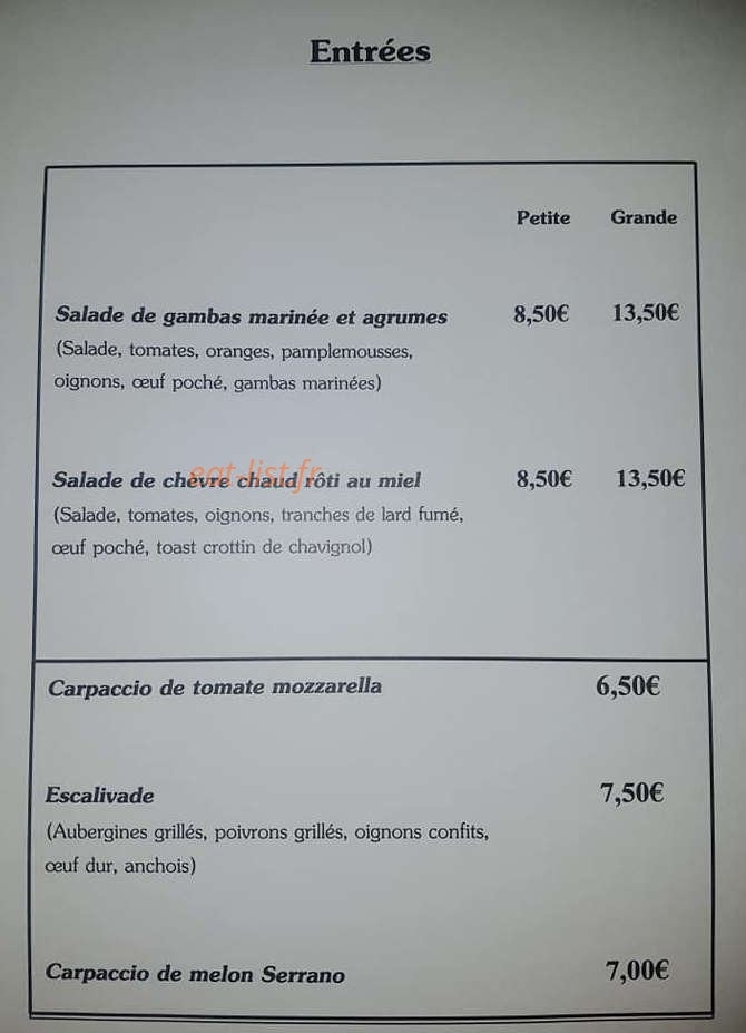 les glycines — carte page 1