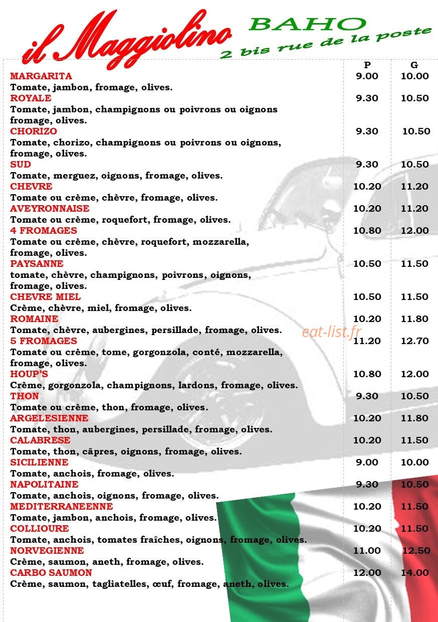 Il maggiolino — carte page 1