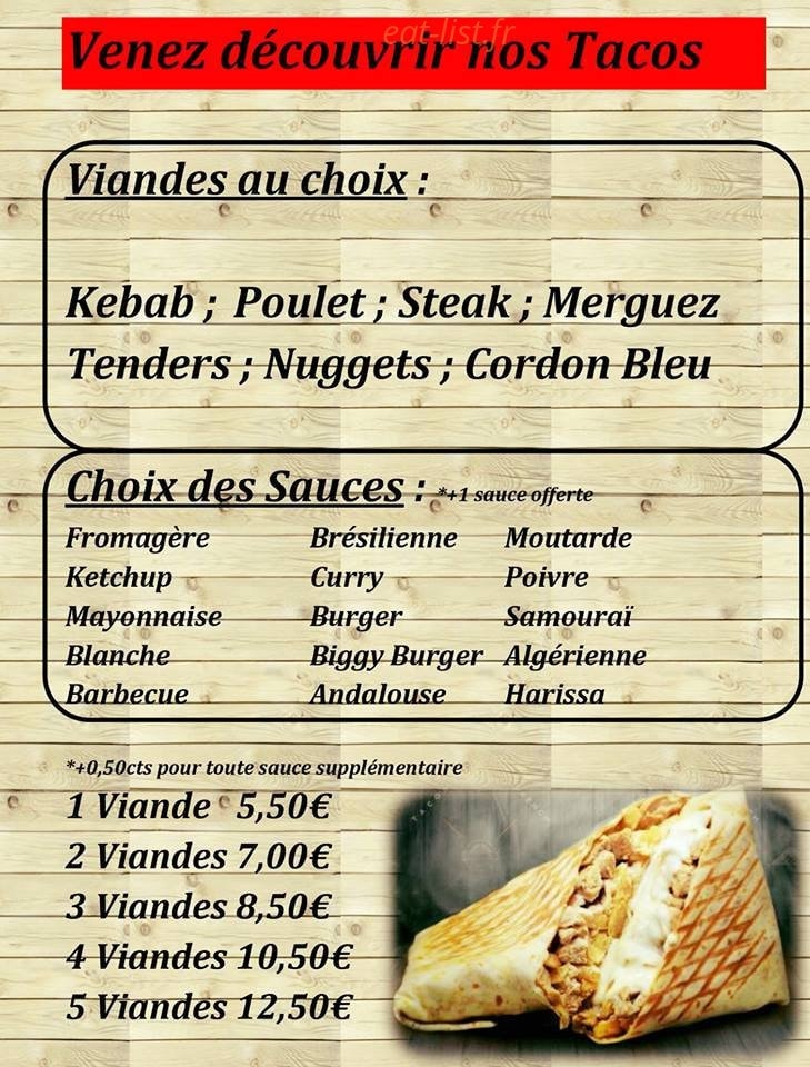 Moos Kebab — carte page 2