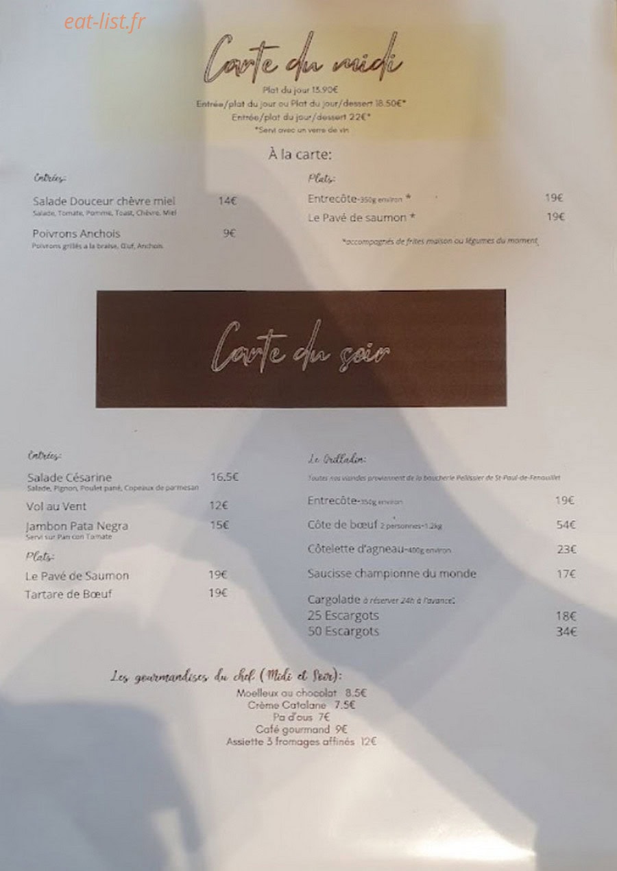 La Cases de Tony — carte page 1