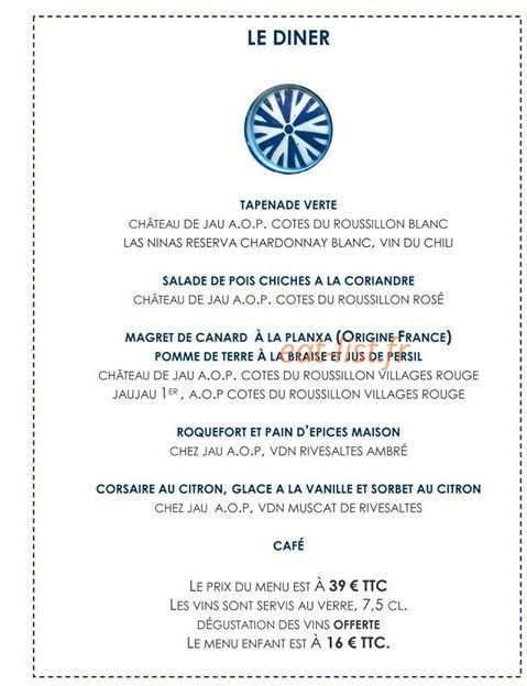 Le Château De Jau — carte page 2