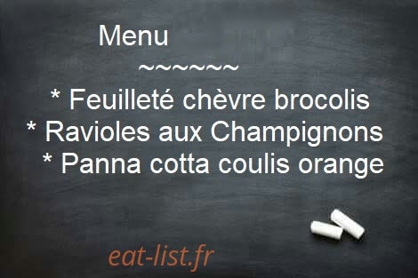 Brasserie de l'Agly — carte page 1