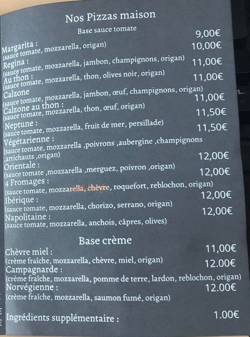 Au joyeux festin — carte page 3