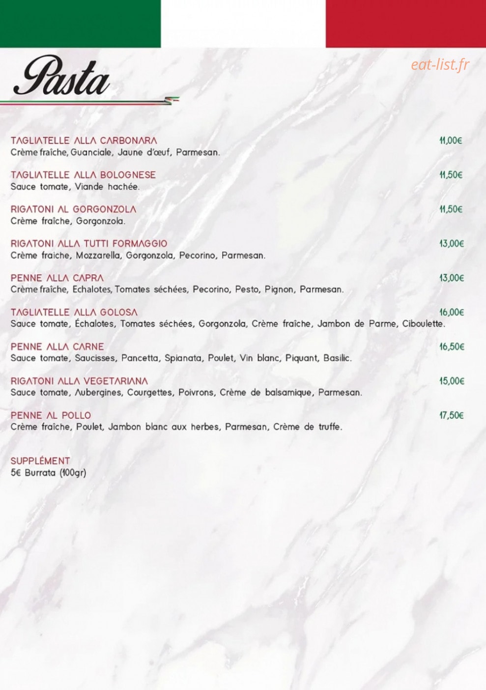 L'Amici — carte page 6