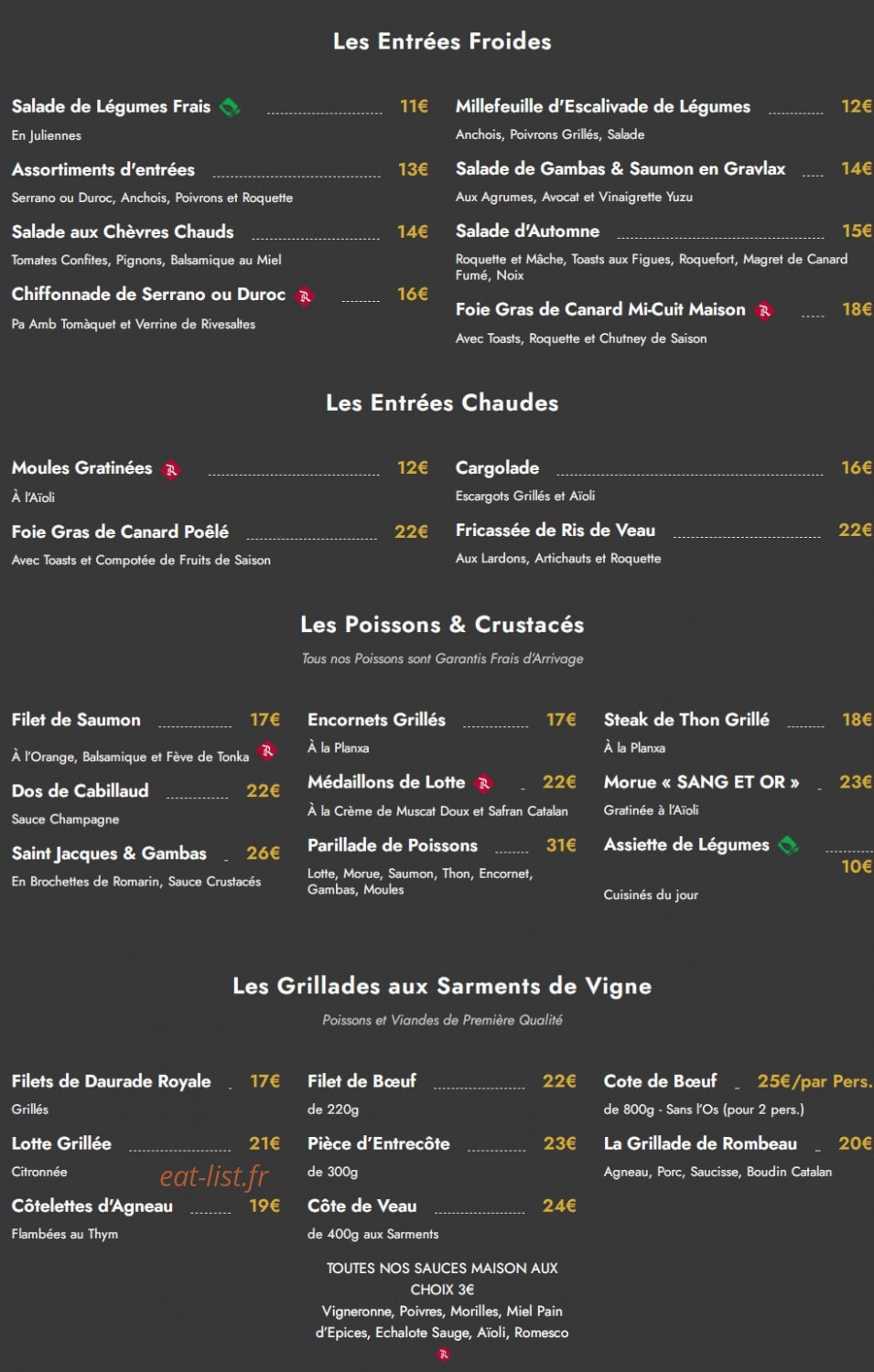 Le Domaine de Rombeau — carte page 1
