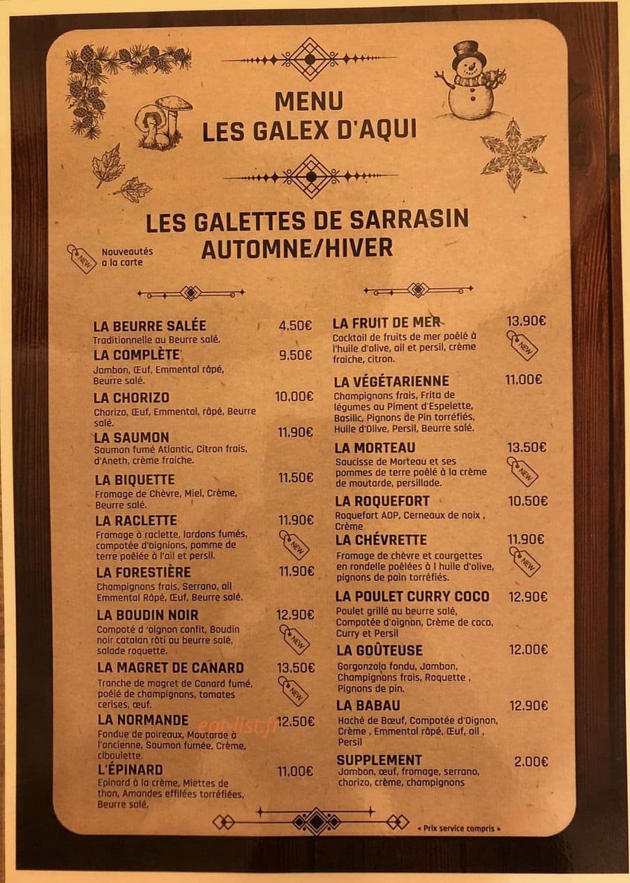 Les Galex D’aqui — carte page 3