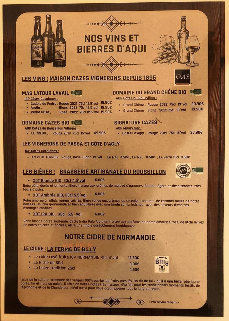 Les Galex D’aqui — carte page 5