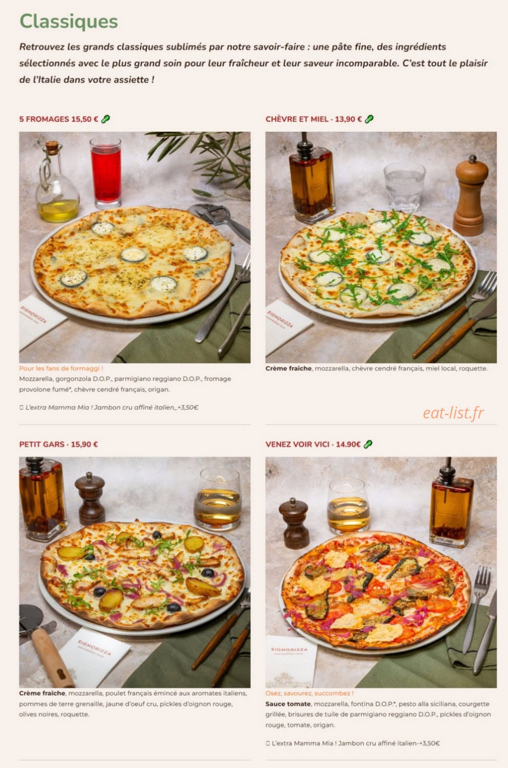 Signorizza — carte page 3