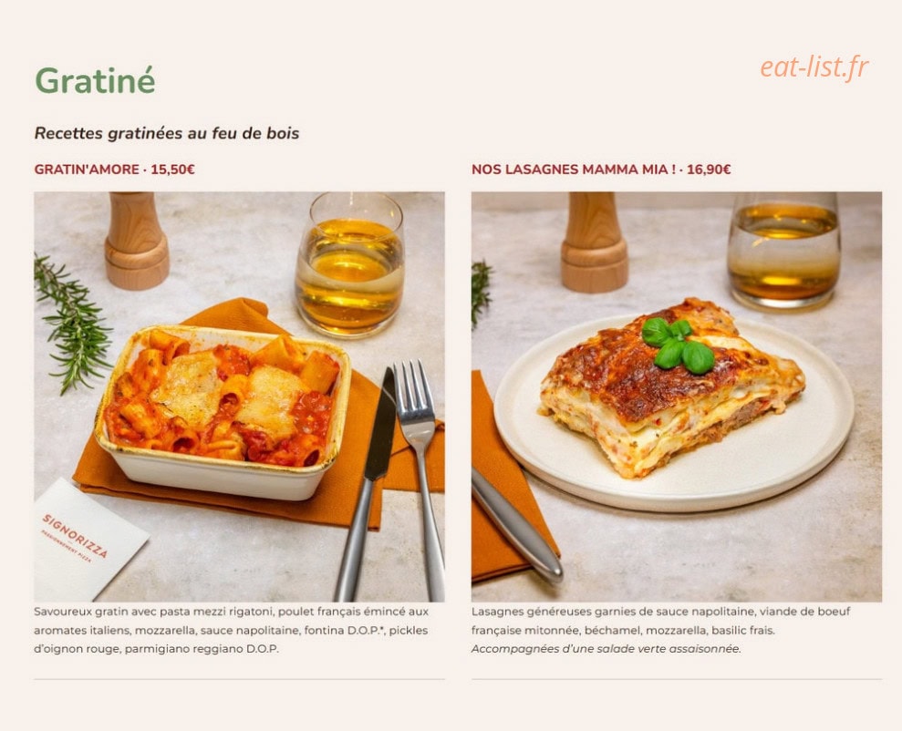 Signorizza — carte page 14