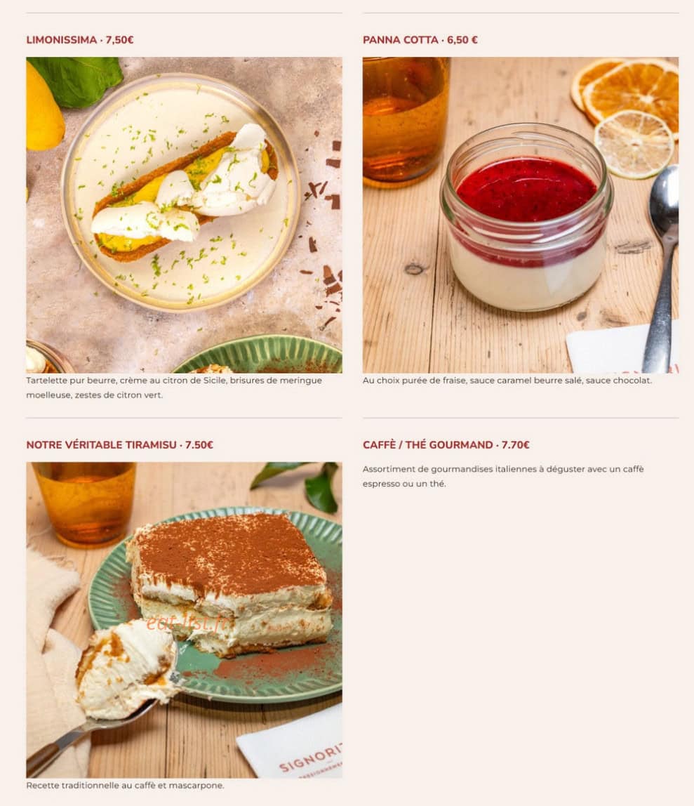 Signorizza — carte page 11
