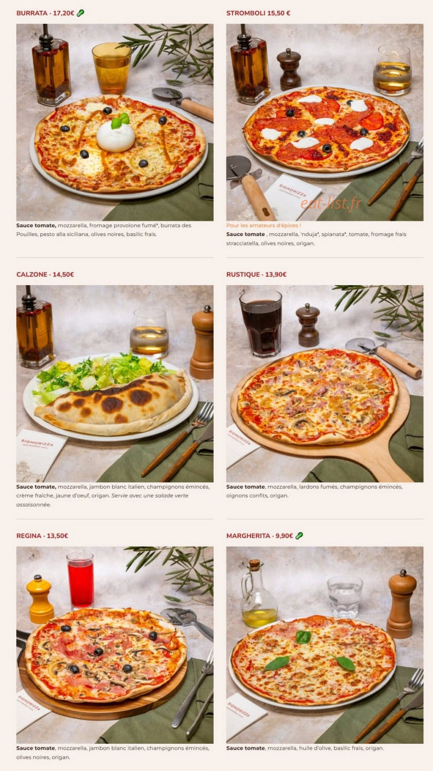 Signorizza — carte page 4