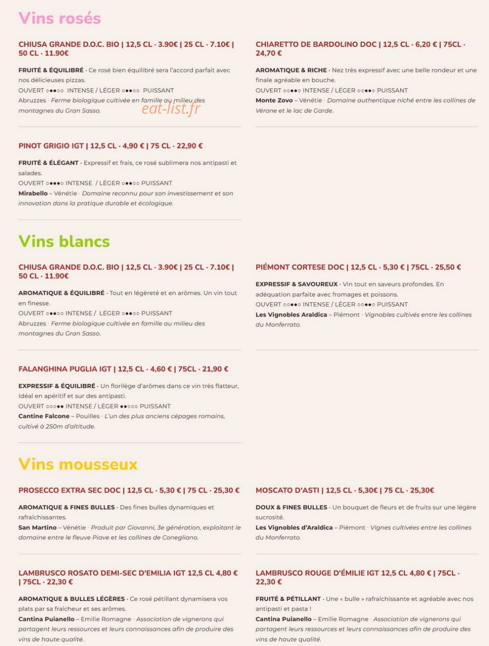 Signorizza — carte page 17